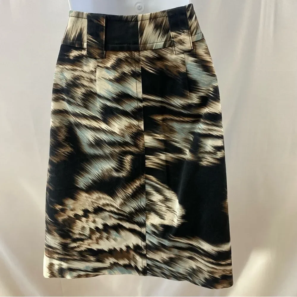 Etcétera Button Down Pockets Skirt